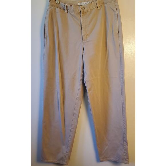 Vintage 80's Guess Baggy Mens Khaki Chino Pants Size 36x32 Skater Retro USA - Picture 1 of 10